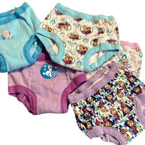 Disney Blue and Purple Underwear Set for Kids
